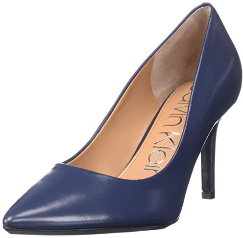 Calvin Klein Women's Gayle Pump, Navy Blue, 2.5 UK
