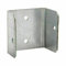 Fence Panel Clips 40mm 46mm 52mm Galvanised Brackets Fencing Post Panel Clips UK (10, 40mm)