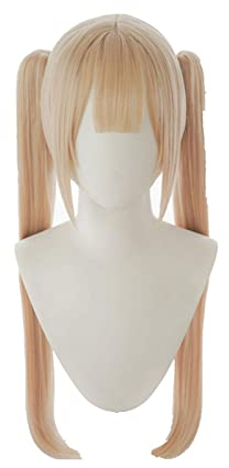Marie Rose Cosplay Wig Game Azur Lane Dead Or Alive Women Heat Resistant Synthetic Blonde Wig Marie Rose Cosplay