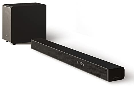 Hisense AX3100G Soundbar 3.1, 280W, Subwoofer Esterno wireless, Supporta Dolby Atmos e DTS:X, Bluetooth, HDMI, USB, Ingresso Audio Ottico