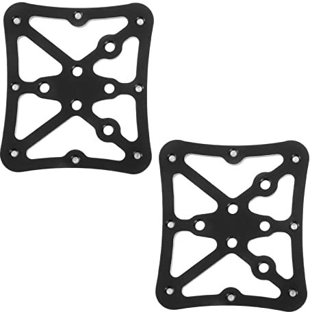 Toddmomy 1 Paar Sperrpedal Cleat-Pedal-Adapter Klickpedal Für Plattformadapter Clipless-pedalplattform-Adapter Cleat-Adapter Pedaladapter Fahrräder Steckdose Rostfreier Stahl rutschfest