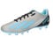 Adidas Unisex X Crazyfast Messi.4 Fxg Football Shoes (Firm Ground), Silver Met./Bliss Blue/Core Black, 46 EU