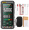 HUIOP 683 6000 Conta Multimetro digitale grande touch screen Misuratore universale ricaricabile intelligente -ustione VA Display inverso Tester NCV con torcia elettrica per tensione Corrente