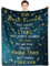Domgoge Friend Gifts Decke für meinen Freund, Überwurfdecken, beste Freundin aller Zeiten, 127 x 152 cm