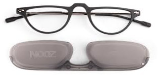 Nooz Unisex Moon Reading Glasses, Black, +2.50