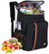 23L Mochila Nevera Isotermica Bolsa Mochila para la Playa Verano Picnic, Picnic, Barbecue, eventi(Negro)