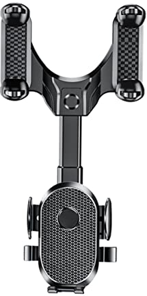 Mikinona Autospiegel Handyhalterung für Rückspiegel Verstellbarer Telefonhalter für Navigationsgeräte und Smartphones Universeller Handyhalter für Auto Praktischer Rückspiegel Handyhalter