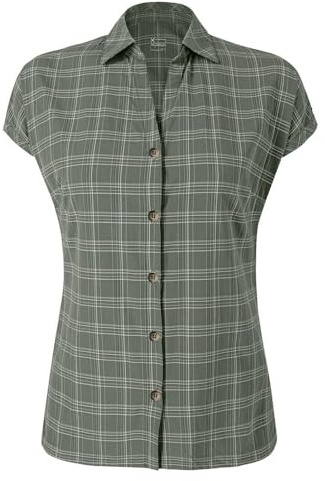 MONTURA Calla 2 Shirt Woman Funktionshemd für Damen, Farbe Salbeigrün, Salbeigrün, Small