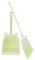 KICHOUSE Children's Cleaning Tools Broom Dustpan Set Toddler Accessories Kindergarten Kit Safe Material Enhance Child's Interest in Housework