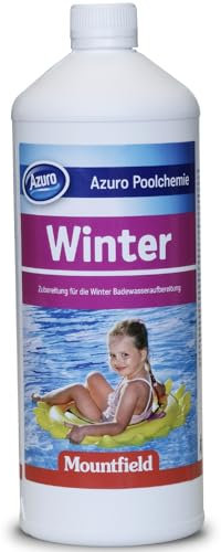 Azuro Winter Winterschutzmittel für Pool - Verhindert Kalkablagerungen & Erleichtert die Reinigung im Frühjahr - 1L reicht für 10m³ Wasser (1L)