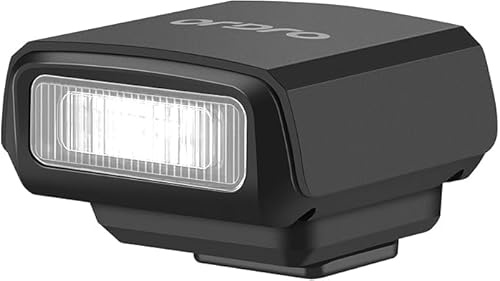 Camera Flash FL-10 Mini Camera Flash Speedlite for Digital Film Cameras, Portable Mini hot Shoe Flashlight for DSLR Cameras