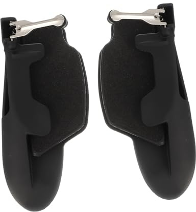 Alipis Tablet Game Grip mit Metall aim button Kompatibel für Ipad und Andere Tablets Leichter Game Controller für Präzise Vier finger bedienung Tragbarer Spielgriff für Verbesserte
