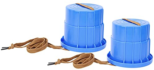 Sonew Spaßige und Sichere Stelzenschuhe – Interaktives Laufspielzeug für das Training der Gleichgewichtskoordination, Rot- und Blauoptionen (Blue)