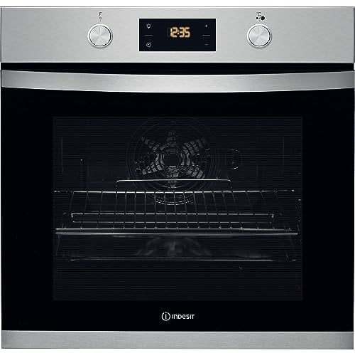 Indesit Ifw 3544 Jh IX Horno, 2900 W, 71 litros, metal, plata