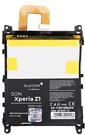 Bluestar Remplacement de Batterie Compatible avec Sony Xperia Z1 3000 Mah Échange Batterie Lis1525erpc