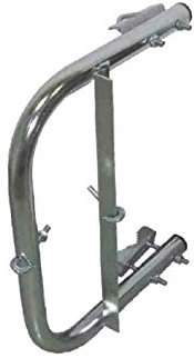 Soporte de mástil para Chimenea con cantoneras y tensores