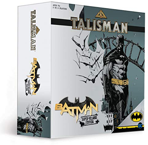 The OP USAopoly - Talisman Batman Super-Villains Edition - Spannendes Brettspiel - Basierend auf dem Talisman Magical Quest Game - Für 2 bis 6 Spieler - Ab 13 Jahren - Englisch
