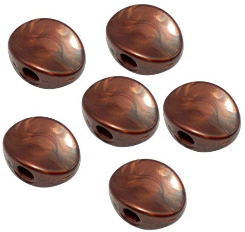 gazechimp 6 Stk. Hochwertige Gitarre Mechaniken Knöpfe Stimmwirbel Button Tuning Pegs Keys