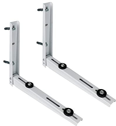 Daisypower Mini Support Secteur séparé pour climatiseur sans Conduit, unité de Montage Mural, unités de Pompes à Chaleur, condenseurs, supporte jusqu'à 250 lbs