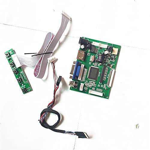 Passend für LP156WH4 (TL)(A1)/(TL)(N1)/(TL)(N2)/(TL)(N3) 2AV HDMI-kompatibel VGA 1366768 LED LVDS 40-Pin LCD Control (LP156WH4 (TL)(A1))