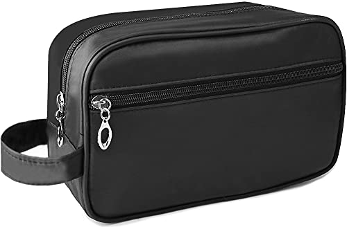 Czyan Kulturbeutel Herren Reise kulturtasche tragbare Kosmetiktasche Wasserabweisend Rasierentasche mit Innentaschen für Urlaub, Reisen und Freizeit oder als Geschenk