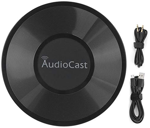 Wireless Music Player, WIFI Music Receiver Multifunction Multi Channel Audio Speaker Wireless Sound Streamer Multi Room Supported