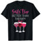Girls Trip Better Than Therapy Weingläser mit Leopardenmuster T-Shirt