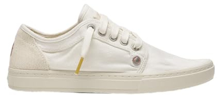 Satorisan - Heisei Gaia Terra.2 - Casual Sneaker Herren und Damen - Vintage Textil Sportschuhe Bequem, Nachhaltig und Dauerhaft - Farbe White - Größe 37