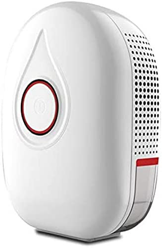 Home Dehumidifier Bedroom Mini Dehumidifier, Portable Ultra Quiet Dehumidifier With Continuous Drain Hose, Removes Moisture & Humidity,Red,Constructive23