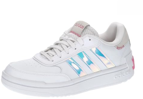 adidas Damen Postmove SE Shoes Basketball-Schuhe, Cloud White/pink Fusion/Cloud White, 37 1/3 EU