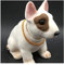 Glücklicher Hund mit schüttelndem Kopf, Auto-Styling, nickender Hund, Auto-Armaturenbrett, Bullterrier-Puppe, Wackelkopf-Hund, Auto-Ornament, schaukelnder Kopf, Spielzeughund