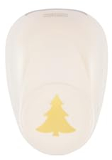 Vaessen Creative Perforatrice Sapin - 3.2 x 3.4 cm - pour Projets DIY, Papier Scrapbooking, Plastique Fou, Bullet Journaling, Cartes de Vœux, Papier Découpage, Étiquettes, Décorations