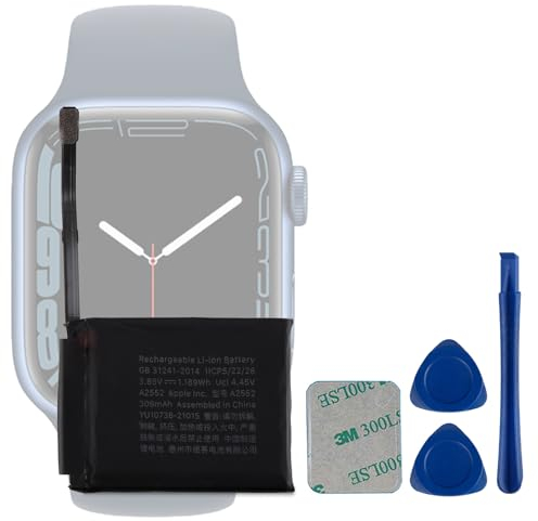 Vvsialeek A2552 Battery Compatible with Apple Watch iWatch Series 7 45 mm.
