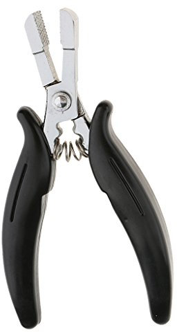 Pro Hair Extensions Pliers for Micro Rings and Fusion Glue Bond Remover Tool, No. 1