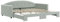 Willood, Sofabetten, Bettgestelle, Tagesbetten, 2-in-35 Sofabetten, Samtbettgestelle,Hellgrau,100 x 200 cm,mit Bettkasten