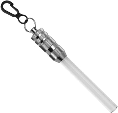 Pegciuho Bâton Lumineux de Plongée, Lampe Submersible, avec Crochets, Veilleuse de Plongée, éclairage sous-Marin pour Passionnés, Sports Nautiques, Blanc Clignotant