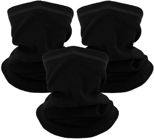 Lifwimner 3 Stück Loop Schal für Kinder, Winter Schlauchschal Halswärmer Winddicht Ski Maske für Outdoor Skifahren Radfahren