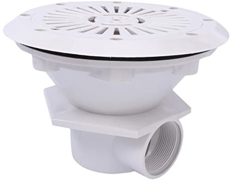Sosoport Pool Bodenablauf Für Schwimmbäder Hauptablauf Im Boden Wasserzulauf-ablaufzubehör Entleerungszubehör Für Schwimmbad Aus Kunststoff Installieren