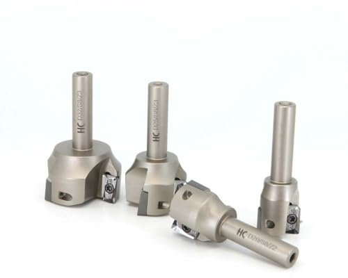 Planfräser Wendeschneidplatten CNC Oberfräse Holz Fräser Hobelfräser Kunststoffe (D25 / S8 / Z3)