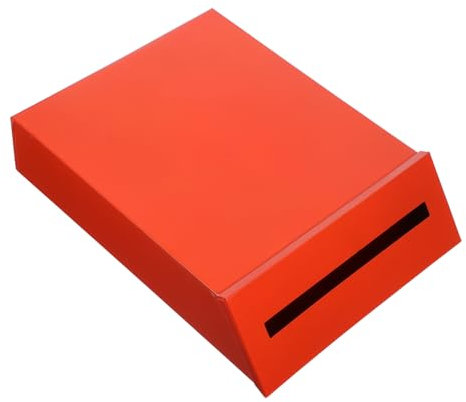 KAILIKETIY Decorative Wall-mounted Mail Box in Vintage Style for Garden Office and Home Use