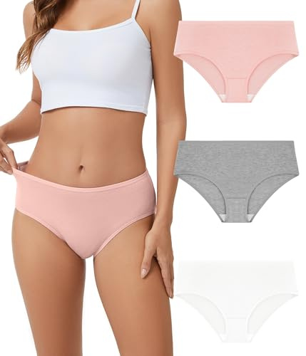 Bobelle Wear Mutande da Donna in Lana Merino, Biancheria Intima Traspirante in Lana, Slip Comodi, Morbidi, Elasticizzati, Confezione da 3 (S-L) (IT, Testo, M, Regular, Regular, 3, Multicolor02)