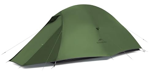 Naturehike Cloud Up Pro Zelt, Ultraleichte Zelte, für Camping & Wandern | PU3000mm+ Wasserdicht, Windfest & Atmungsaktiv, Verbesserte Großöffnung, Selbststehende Doppel-Y-Struktur