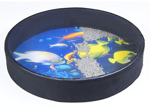 Fame 16 Ocean Drum, Vielseitige Ritual Percussion, Holz mit Kunststofffell, Realistische Meeresklänge, Ideal für Unterwegs, Custom Farbe