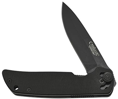 Camillus CUDA Mini Couteau Pliant Unisex-Adult, Noir