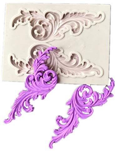 Flybloom Relief Form Silikonformen DIY Fondant Schokolade Sugarcraft Plätzchenform Kuchen Dekor Backen Werkzeuge, Stil 4