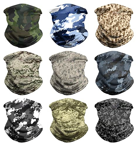 Serre-tête bandana écharpe cache-cou cache-cou Cagoule pour le sport - - Taille unique