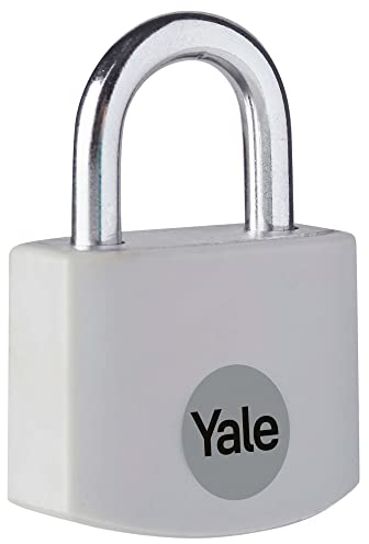Yale-Candado de aluminio 25 mm gris Yale