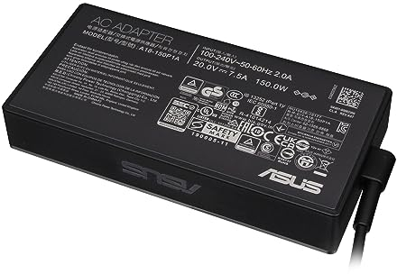 Asus 0A001-00081700 Original Netzteil 150,0 Watt für ZenBook Pro UX550VE, UX550VD, UX550GE, UX535LI, UX535LH, UX550GEX, TUF FX571GT, X570UD-1B, X570ZD