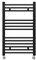 facula - Radiador Toallero De Agua Ocean Negro 803x500mm (NO Eléctrico)