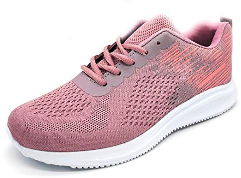 Scarpe Donna Sneakers Sportive Ginnastica Running Tennis Sportive Casual Comode Camminare Fitness Palestra Schecter Traspiranti Leggere in Rete per la Corsa a Piedi di Lavoro 213 38